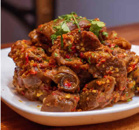 Peppered Meat